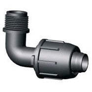 QJ Böj för PE-rör 20mm med 3/4" Gänga